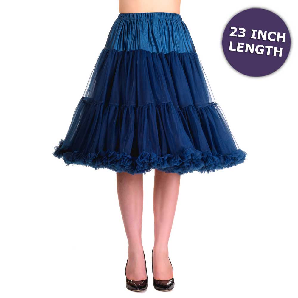 Dancing Days - Starlite Petticoat - 23 inch - Blue